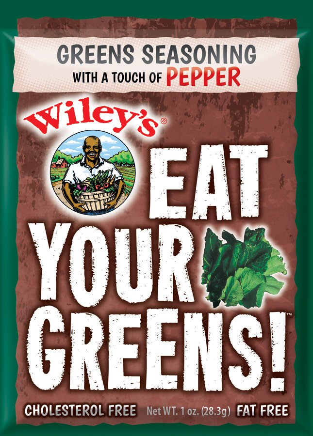 Wileys Original Greens Seasoning | Vegetable Seasonings | Wileys Eat Your  Greens | 1.0oz Packs | Pack of 4 | Fat and Cholesterol Free Seasoning 
